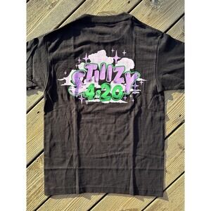 STIIIZY 420 T Shirt Black Logo Streetwear Graphic Tee Small Mens